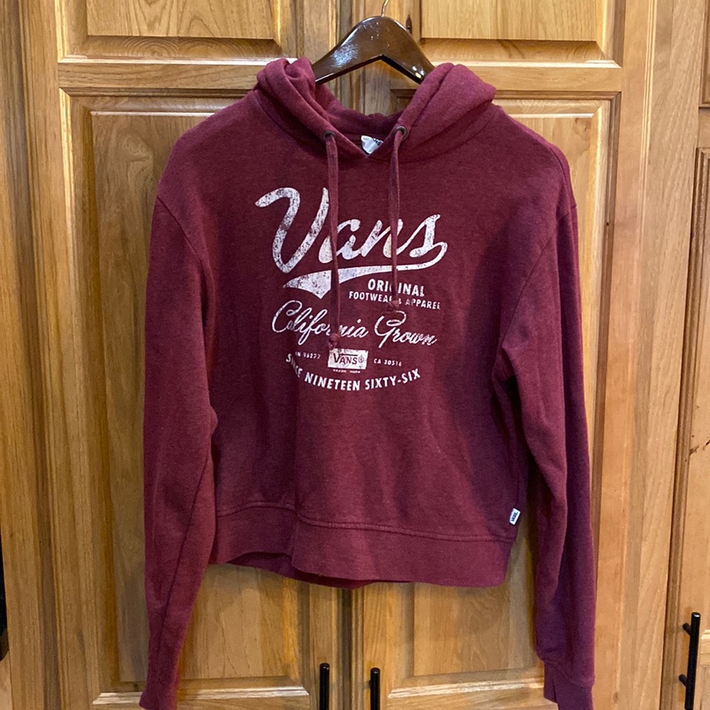 Vans crop sweatshirt